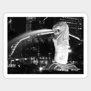 The Merlion 2 - Marina Bay, Singapore Sticker